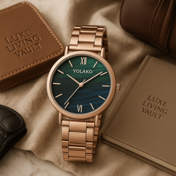 Rose Gold Wristwatch - Image 5